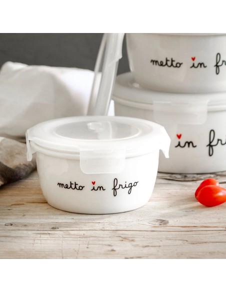 Contenitore rotondo piccolo Metto in frigo Simple Day