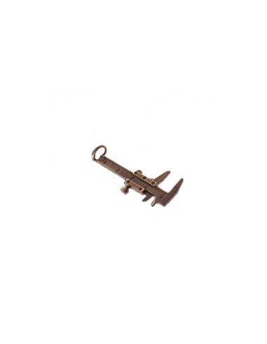 Gadget Calibro retrò in metallo bronzato Greenford