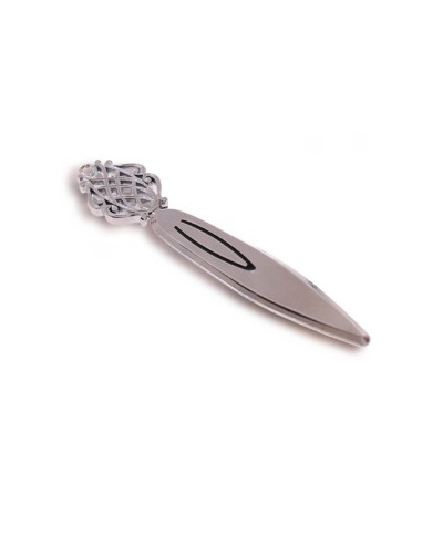 Gadget Apribusta elegante in metallo cromato Greenford