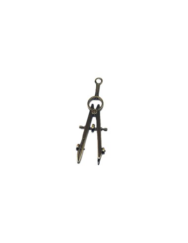 Gadget Compasso in metallo bronzato Greenford