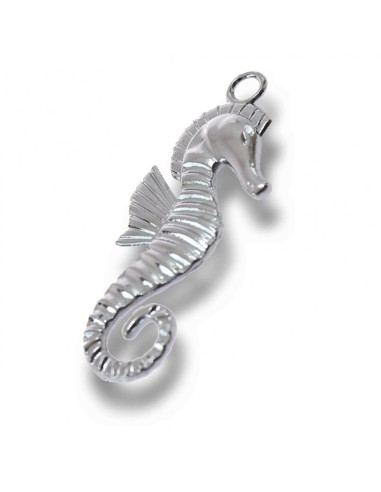 Gadget Cavallo marino in metallo cromato Greenford