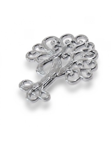 Gadget Albero della vita in metallo cromato Greenford
