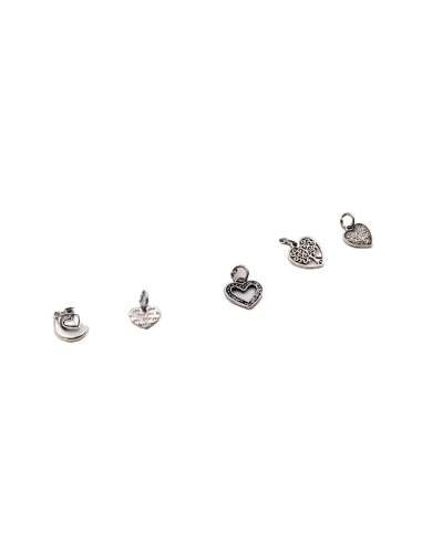 Gadget Mix Cuore assortito in metallo cromato Greenford