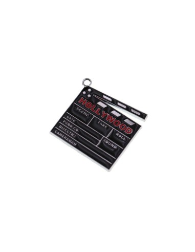 Gadget Ciak cinematografico in metallo smaltato Greenford