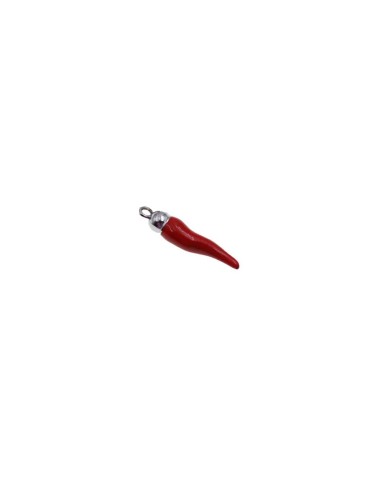 Gadget Corno classico rosso in metallo smaltato Greenford