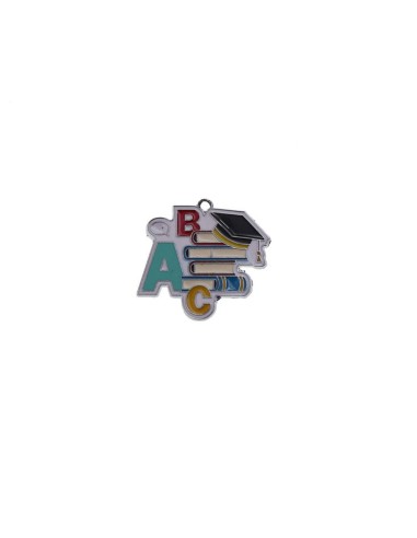 Gadget Book ABC Lettere Moderne in metallo smaltato Greenford