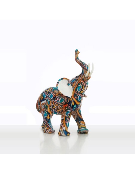 Elefante grande con decoro Amalfi Encantada