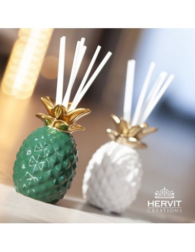 Profumatore Portaessenza Ananas bianco Hervit Profumatore Portaessenza Ananas bianco Hervit
