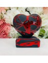 Cuore piccolo rosso e nero Amagè