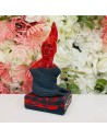 Statua Pulcinella rosso e nero Amagè