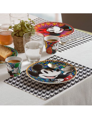 Servizio 6 Piattini dessert Disney Forever and Ever Assortiti Egan