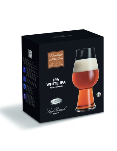 Set 6 Bicchieri per Birra Trasparenti Birrateque Stout-Porter Bormioli 60 cl