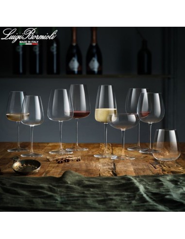 Set 6 Calici Sangiovese Chianti Trasparenti Meravigliosi Bormioli 55 cl