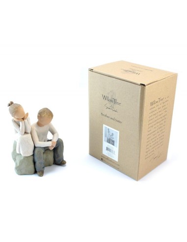 Statuetta Fratello e Sorella Willow Tree 14(H) cm