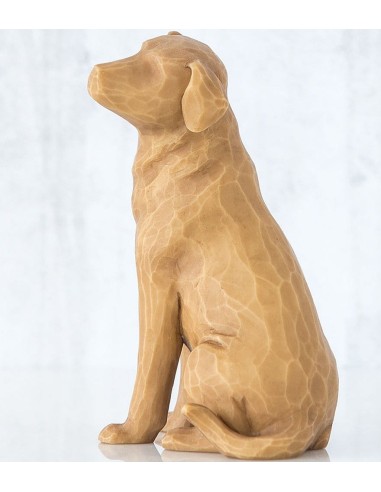 Statuina Amo il mio cane Marrone Chiaro Willow Tree 8,5(H) cm
