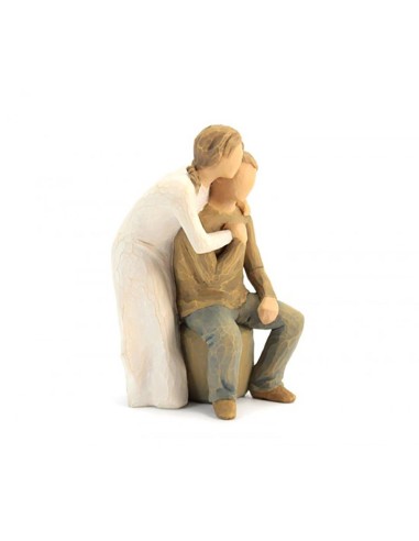 Statuetta Io e Te Willow Tree 17(H) cm