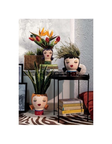 Vaso Amelie Arancio le Pupazze Egan 21(H) cm