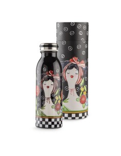 Bottiglia termica Le Pupazze Nera Egan 500 ml