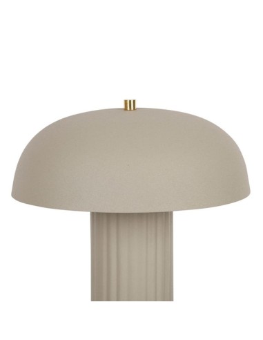 Lampada da tavolo in metallo tortora Sema Design