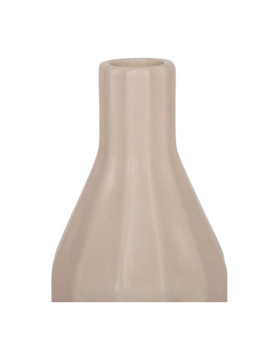 Vaso bottiglia beige d9Xh27.5cm dolomite sema design