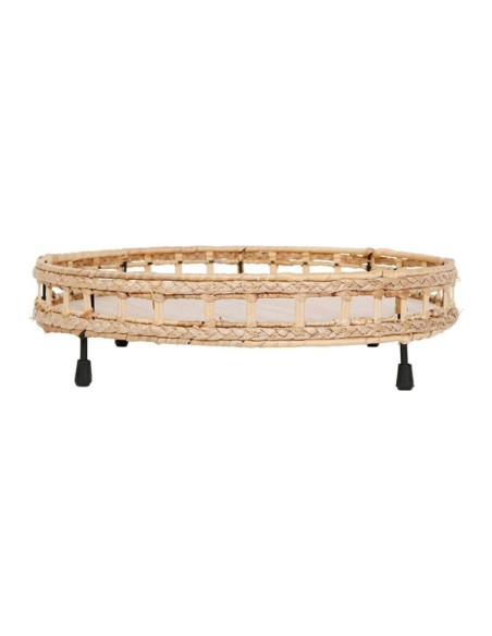 Vassoio in legno e corda sema design