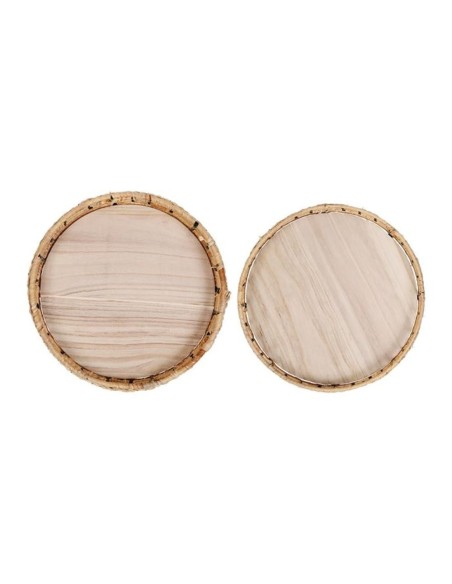 Vassoio in legno e corda sema design