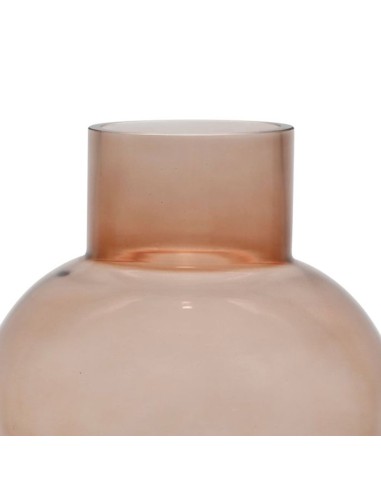 Vaso vetro marrone Maderia sema design