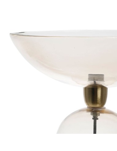 Lampada Champart in vetro ambra sema design