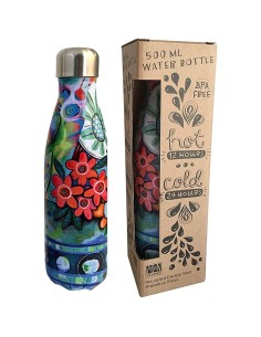 Bottiglia Termica Flowerblast Allen Deco 500 ml